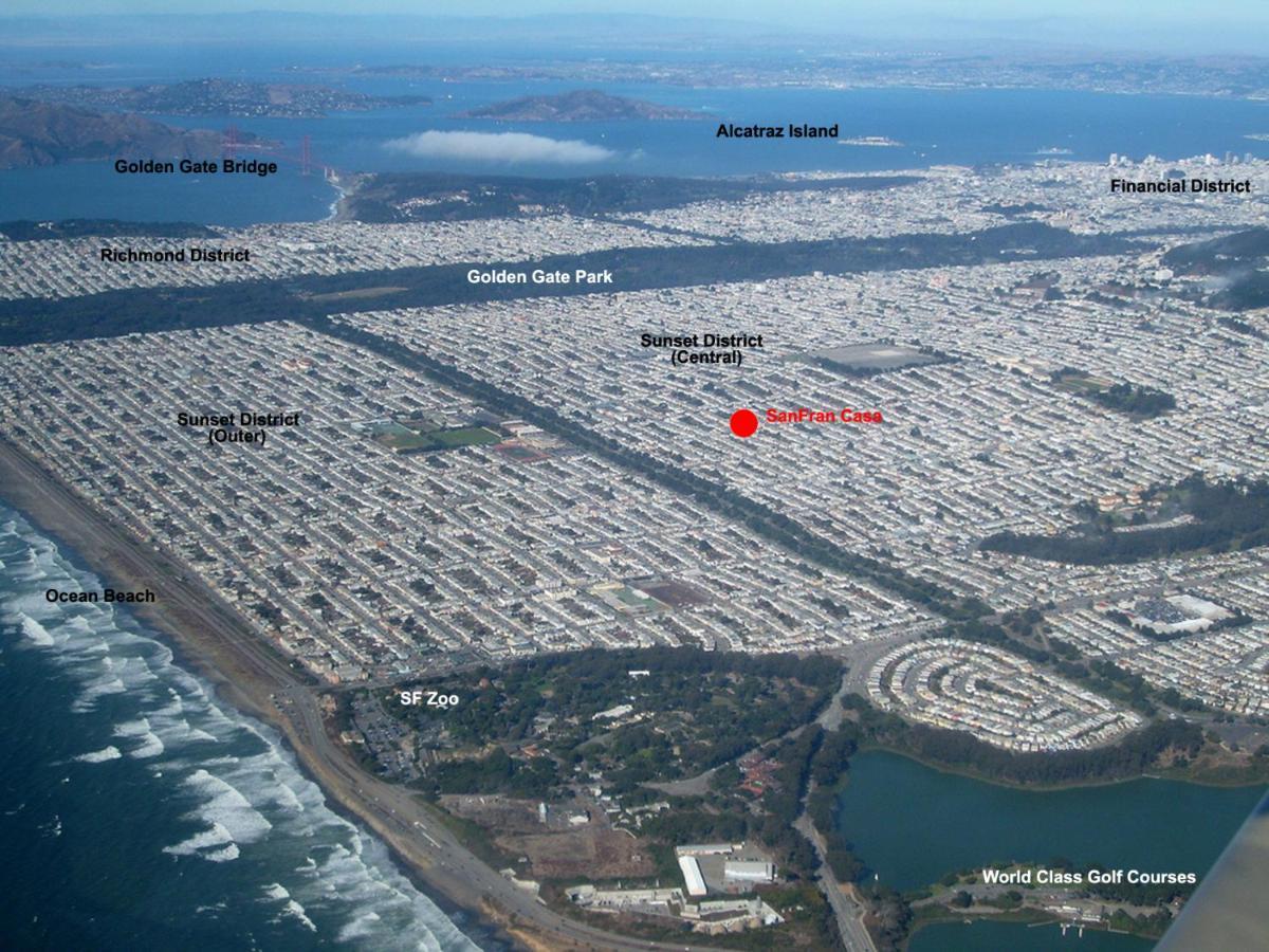 Stunning Sanfran Casa Close To Center And Steps From Ocean San Francisco Esterno foto